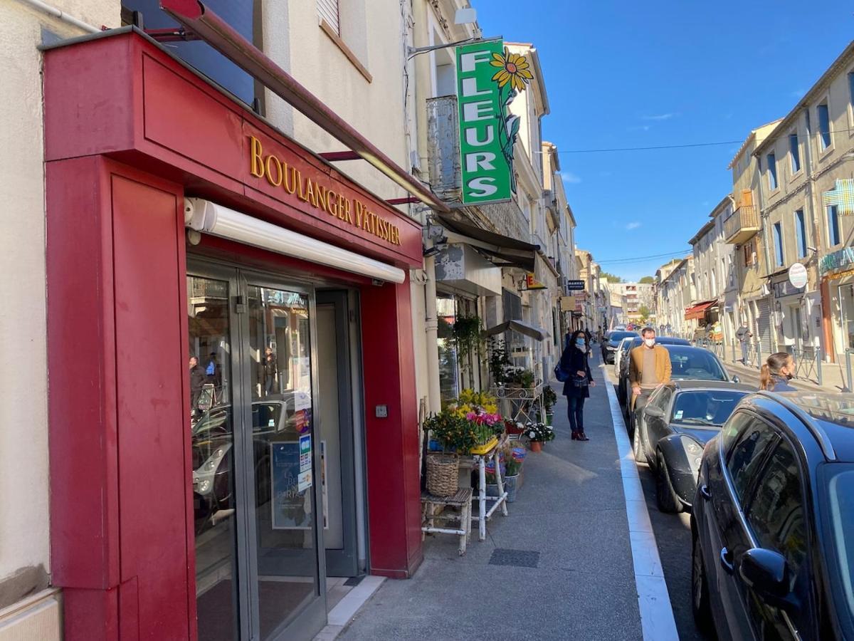 Superbe Appartement Climatise Avec Patio Montpellier Exterior foto